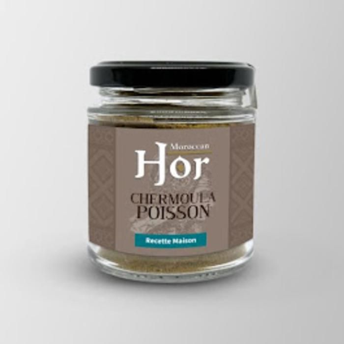 CHERMOULA POUR TAGINE DE POISSON