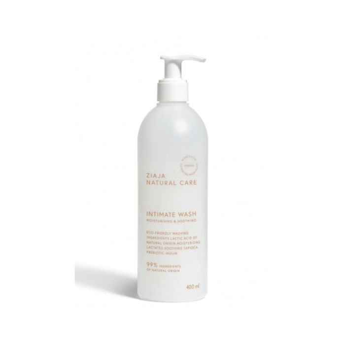 Gel intime - Ziaja - Natural Care - 400ml - Sans parabène - Hydratant et apaisant