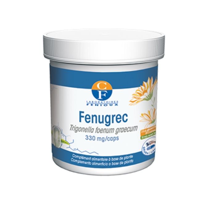 Complément alimentaire - Fenioux - Fenugrec - 90 Gélules - Vegan - Riche en protéines et fibres