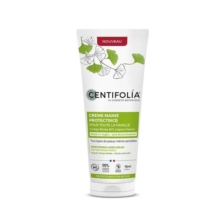 Crème pour les mains - Centifolia - Crème Mains Protectrice - 75ml - Non gras - Hydratation intense