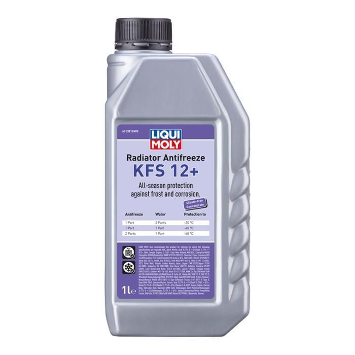 LIQUI MOLY Antigel radiateur KFS 12+ Liquide de refroidissement concentré 1L