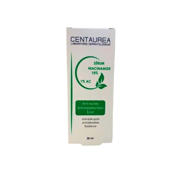 Sérum - CENTAUREA - Niacinamide 10% - 30ml - Peaux mixtes, grasses et sensibles - Réduit imperfections