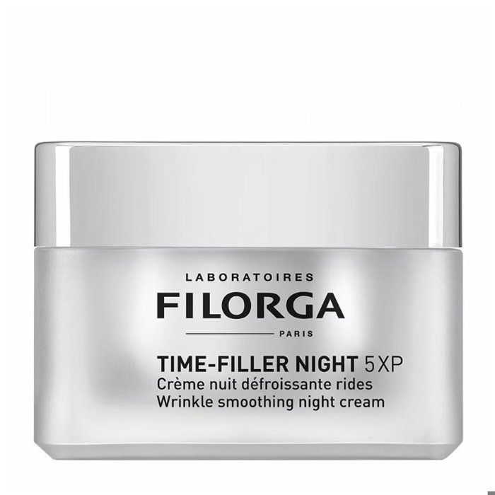 Soin de nuit - Filorga - Time Filler Night - 50 ml - Sans parabène - Peaux fragiles