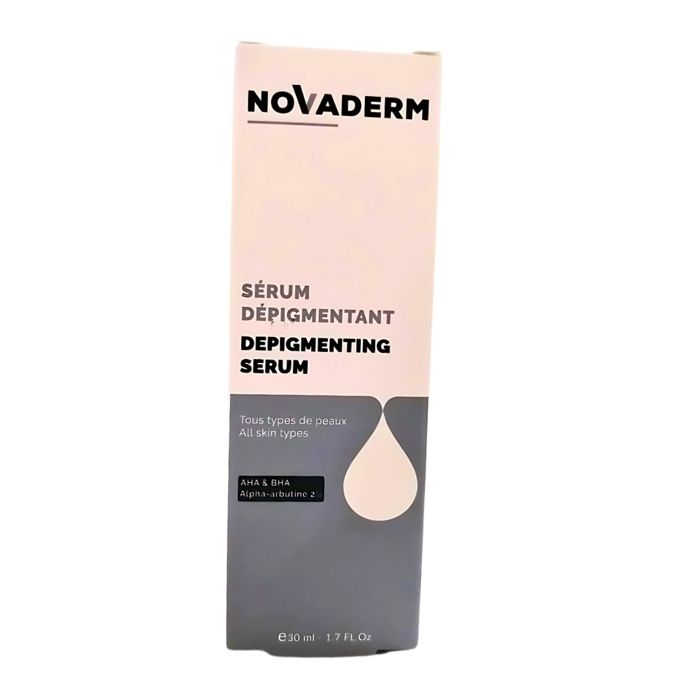 Sérum Dépigmentant - Novaderm - 30ml - Éclaircissant - Non gras - Anti-taches brunes