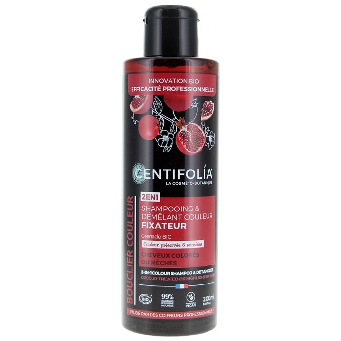 Shampoing & Démêlant - Centifolia - Couleur Fixateur - 200ml - BIO - Sans Parabène