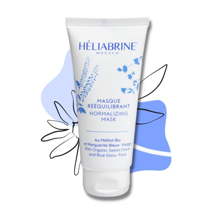 Masque - HELIABRINE - Requilibrant - 75ml - Apaisant - Hydratant - Réparateur
