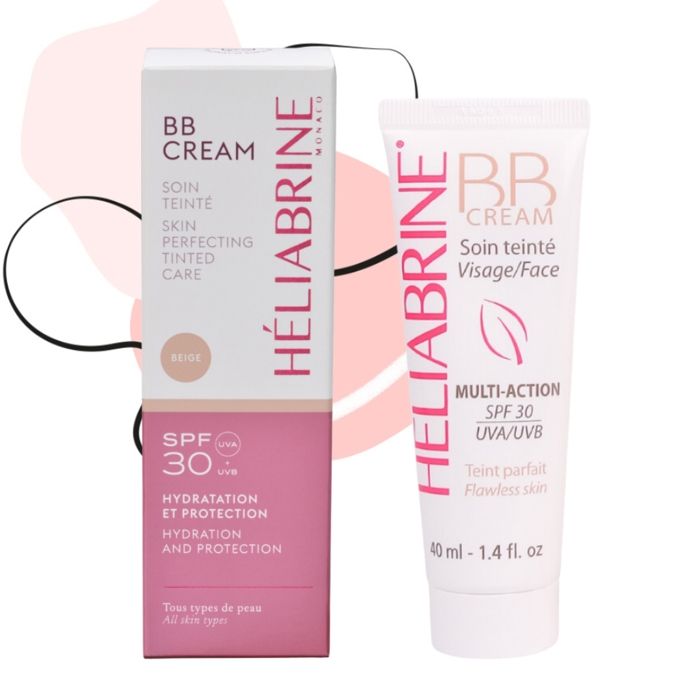 BB Crème - HELIABRINE - Teinte Beige - SPF 30 - 40ml - Hydratante et unifiante