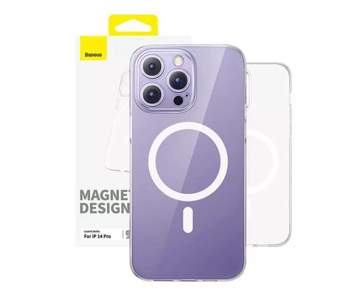 Coque de Protection - Baseus - Lucent Series - iPhone 14 Pro - Transparente - Résistante aux chocs