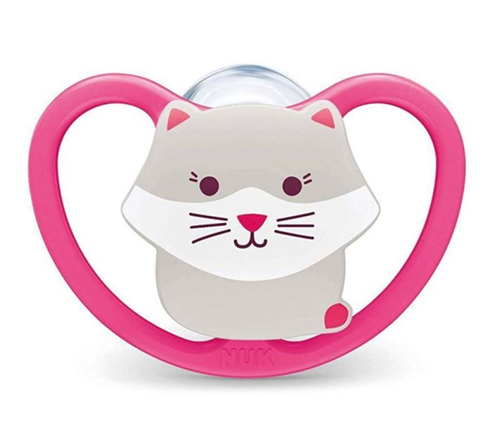 Sucette - NUK - Space - 6-18 mois - Ergonomique - Orthodontique - Sans BPA