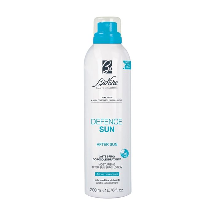 Soin après-soleil - Bionike - Defence Sun - Spray Lotion 200ml - Hypoallergénique - Texture légère
