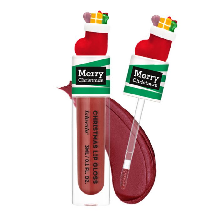 Gloss à Lèvres - LAKERAIN - Merry Christmas Lip Gloss #05 - 2.5ml - Texture douce - Fini varié