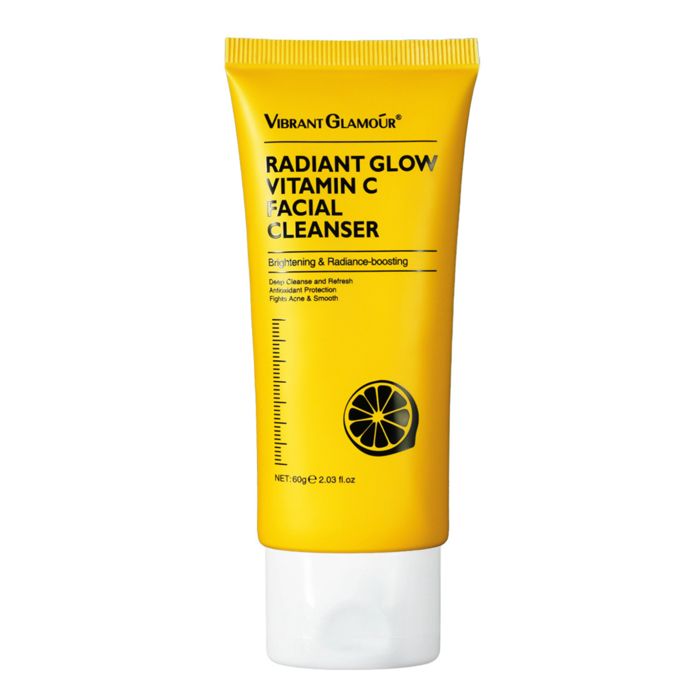 Nettoyant Visage - VIBRANT GLAMOUR - Radiant Glow - 60g - Vitamine C - Éclaircissant
