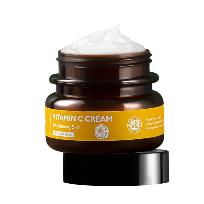 Crème à la vitamine C - VIBRANT GLAMOUR - 30g - Hydratante - Anti-âge - Sans parabène