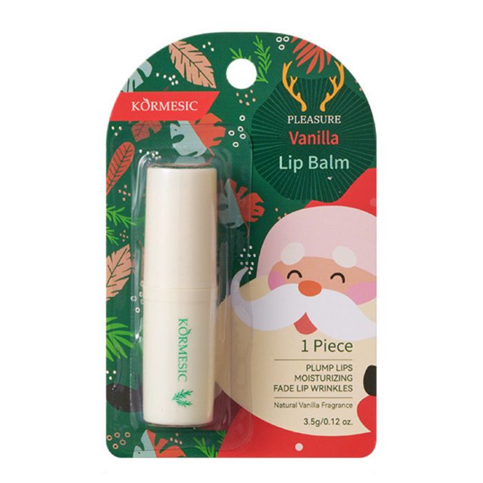 Baume à Lèvres - KORMESIC - Merry Christmas #01 - Vanille - 3.5g - Hydratation Intense