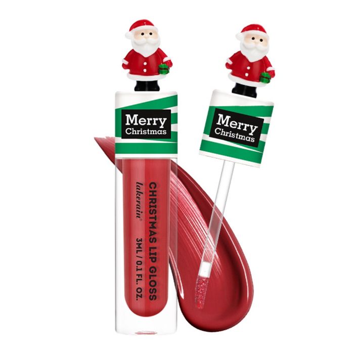 Gloss à Lèvres - LAKERAIN - Merry Christmas Lip Gloss #04 - 2.5ml - Texture douce - Fini varié