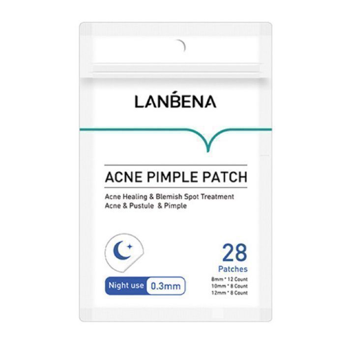 LANBENA Patch Anti-boutons Parapharmacie Acne Pimple  Patch - Night Use 28P x 1 pcs