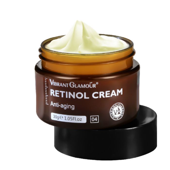 Crème Anti-âge - VIBRANT GLAMOUR - Retinol - 30g - Hydratante - Riche en collagène