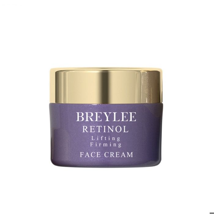 Crème Visage - BREYLEE - Retinol - 40g - Non gras - Tous types de peau - Hydratation efficace