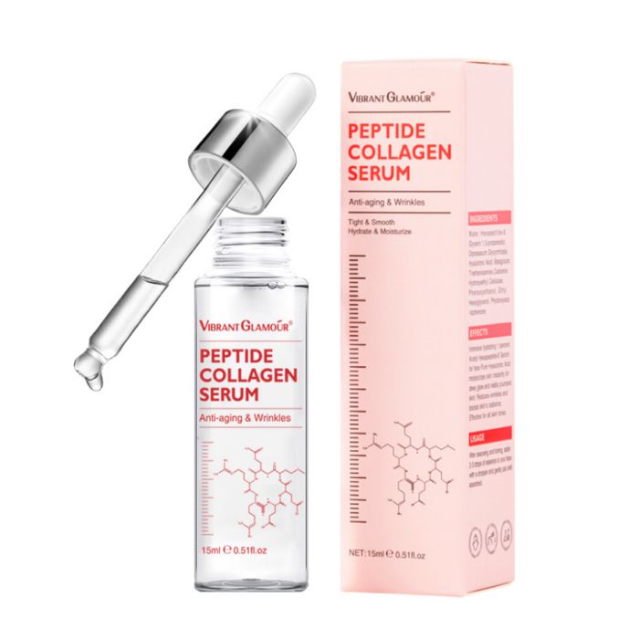 Sérum - VIBRANT GLAMOUR - Peptide Collagen - 15ml - Hydratant - Anti-rides