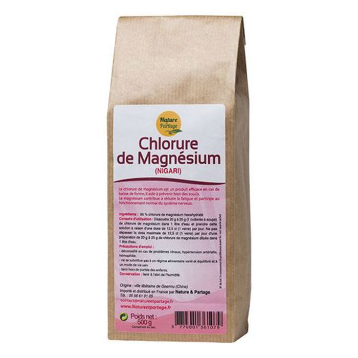 Chlorure de Magnésium (Nigari) 500 g