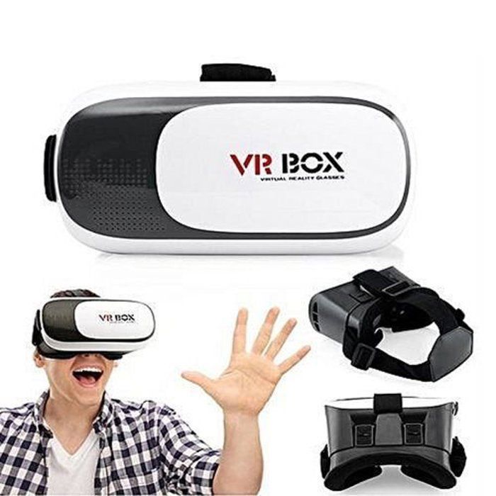 VR Box Casque de réalité virtuelle 3D, Lunettes 3D pour Tous mobiles Android Iphone