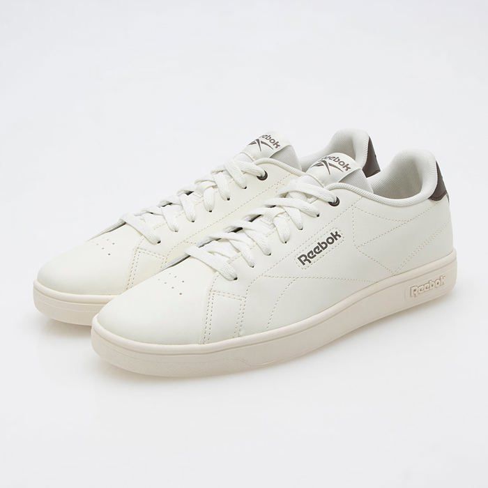 Baskets - Reebok - Court Clean - Cuir synthétique - Semelle caoutchouc - Ortholite