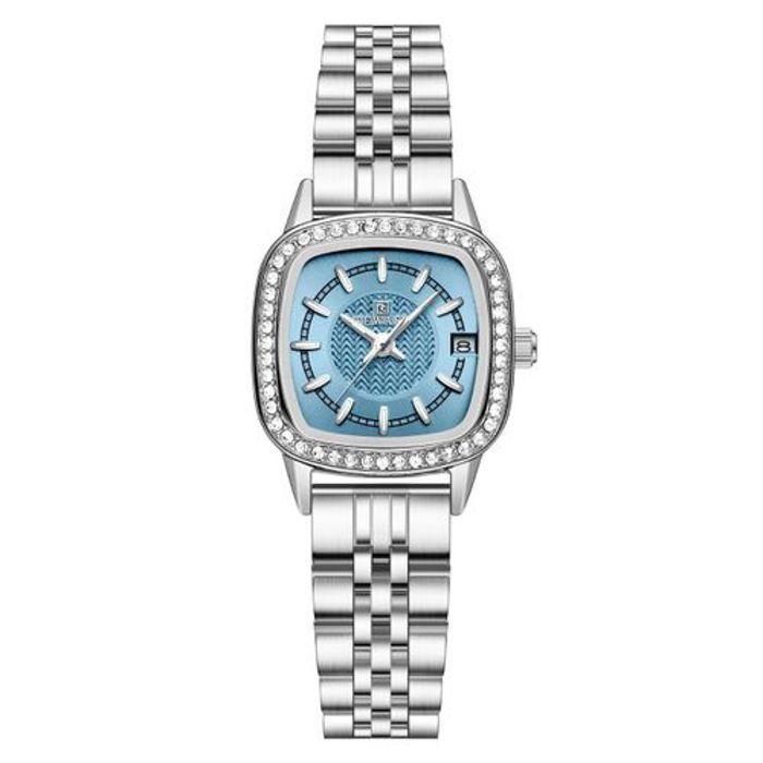 REWARD Montre à quartz en acier inoxydable pour femme, degré d'eau - 48