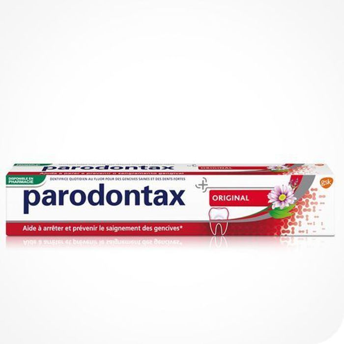 Dentifrice - PARODONTAX - Original - Fluor - 75ML - Saignement des gencives