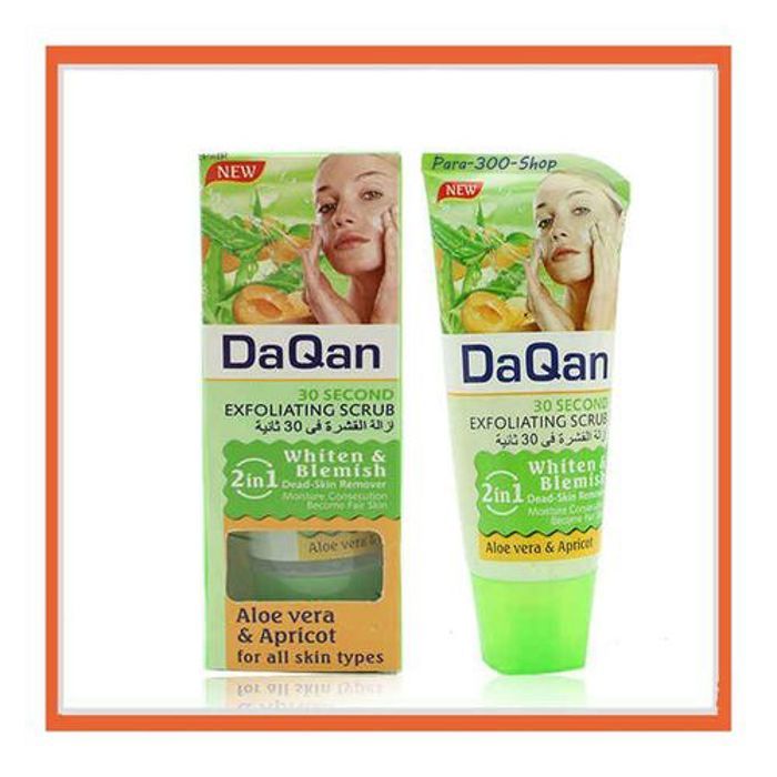 Daqan Gommages visage pour peaux sèches