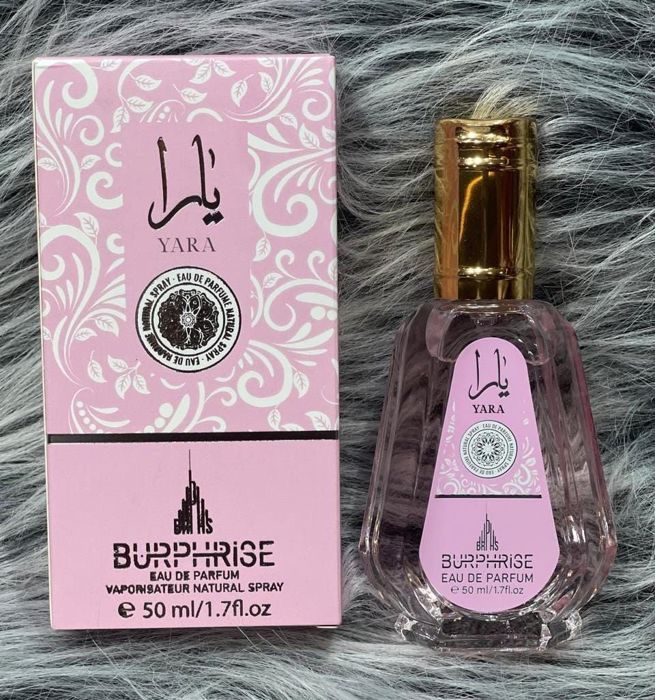 Eau de Parfum - YARA - Femme - 50 ml - Notes d'Ambre - Bois de Santal - Vanille