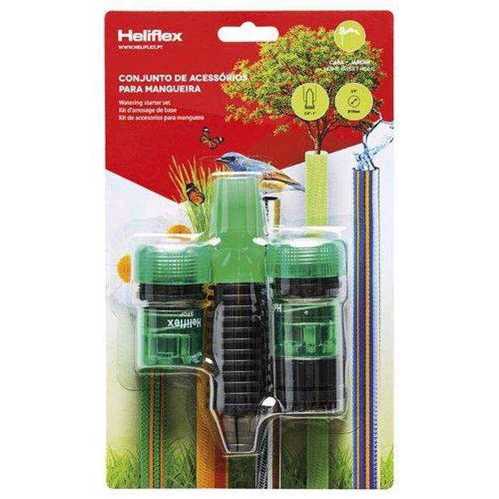 Heli Kit d'arrosage 19mm 3/4 heliflex