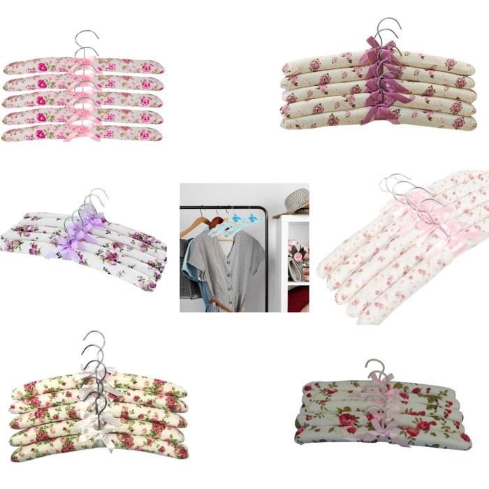 Cintres - Non spécifié - 10 pcs - Rembourrage doux - Antidérapant - Design élégant