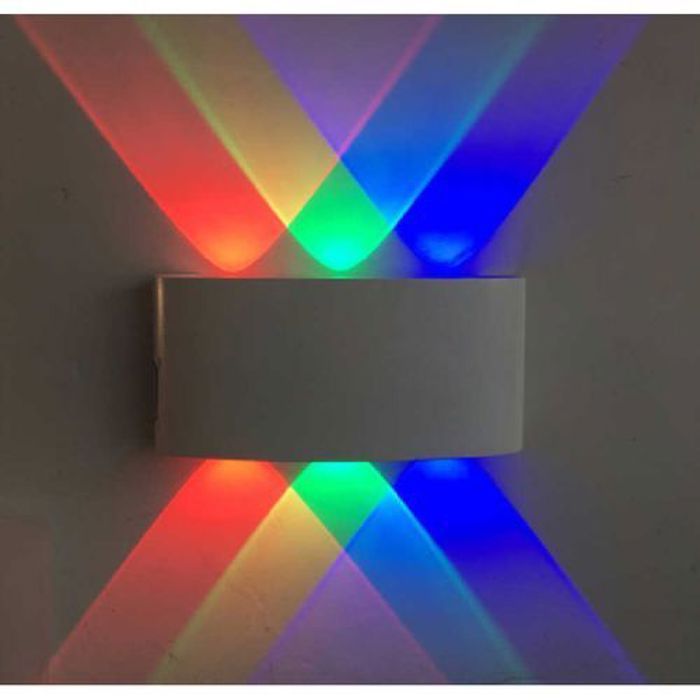 Applique Murale Moderne Led 6W Rgb180 * 80 * 40 (Mm)