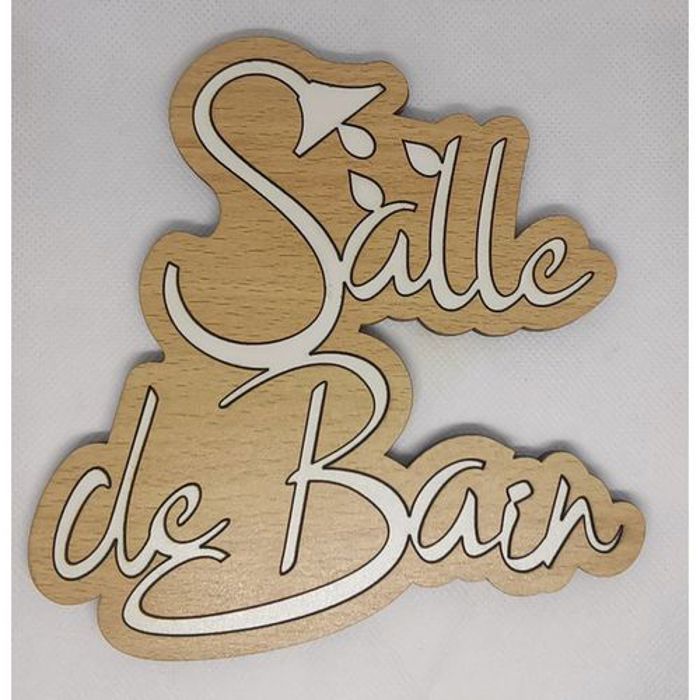 Salle De Bain Mural En Bois Décoration Maison