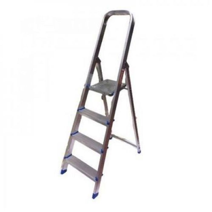 Echelle  Galvanise 4 Step Echelle Escabeau 4 Marches Pliable Solide