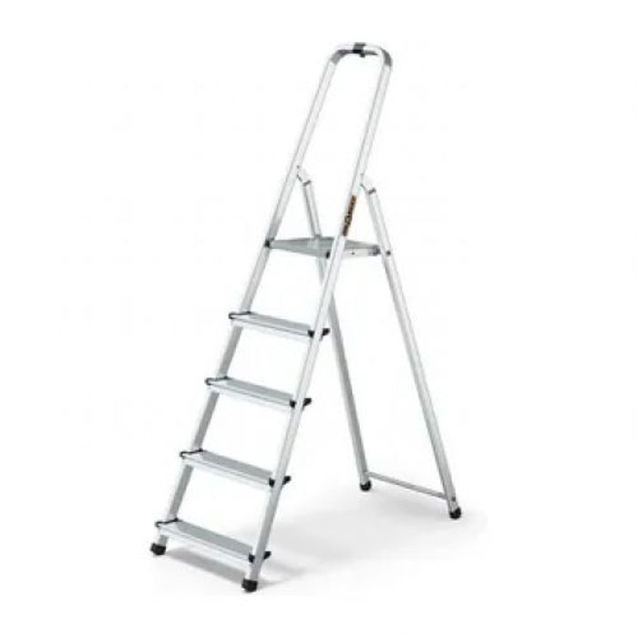 Escabeau Galvanise 5 Step Echelle Escabeau 5 Marches Pliable Solide