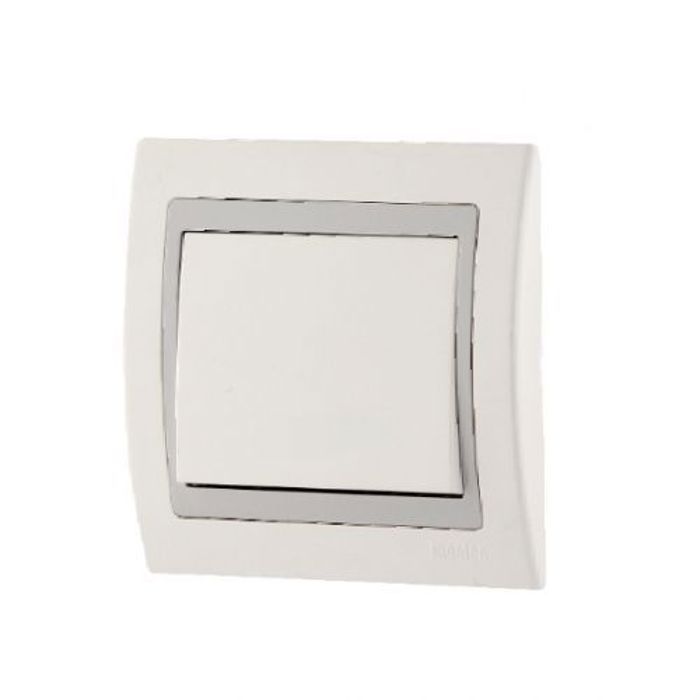 Injelec Interrupteur Simple Allumage Mural Encastrable ; Interrupteur Électrique