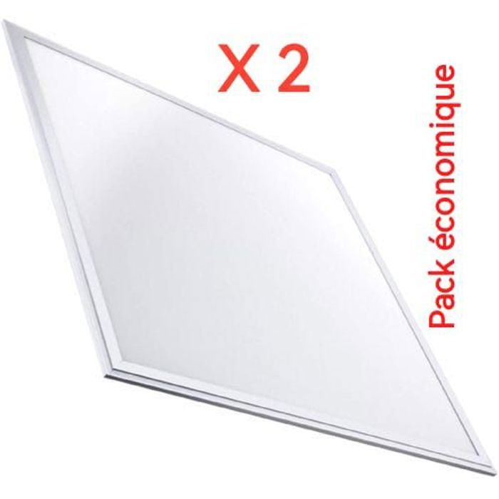 Panel Encastré Led 80 W Carré 60X60Cm (Pack De 2) Plafond Armstrong