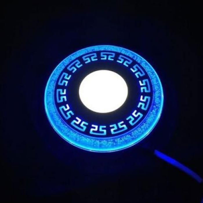 Spot Led  Double Couleur Blanc Bleu Pour Plafonniers Rond