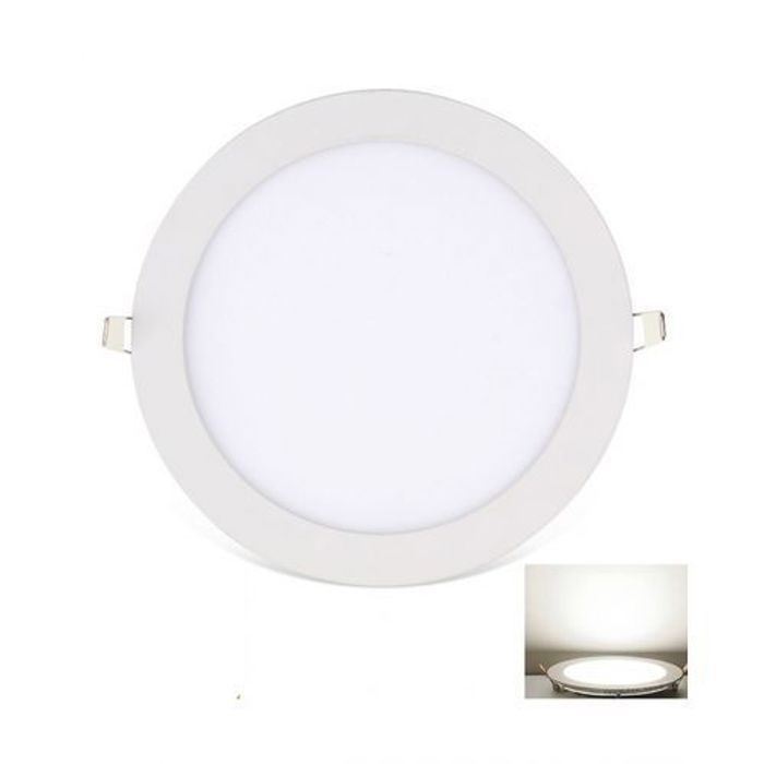 Spot Light 1 Pcs Panneau Lumineux Led 18W Rond Spot Encastré Panel Led