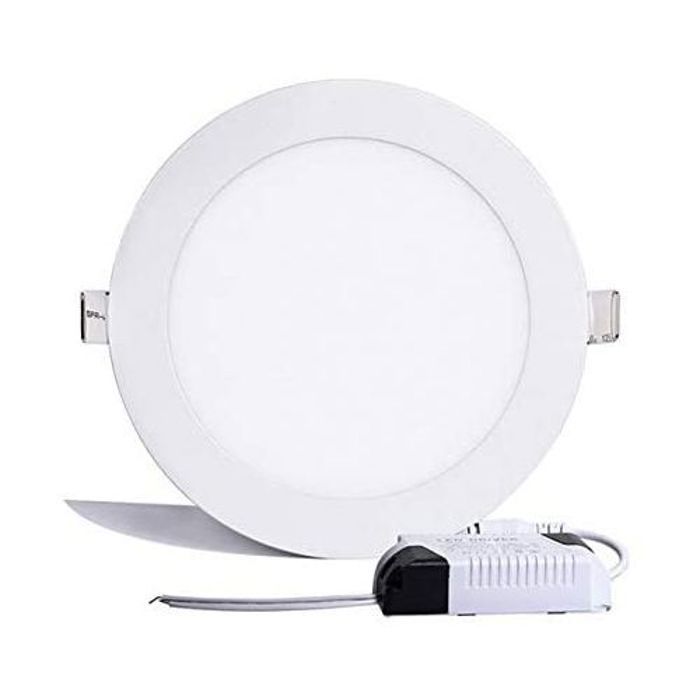 Panel Encastre Spot Ultra Mince - 6W - 6500K - Rond