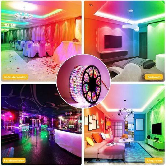 10M Led Strip Light Étanche 14 Mode Flexible