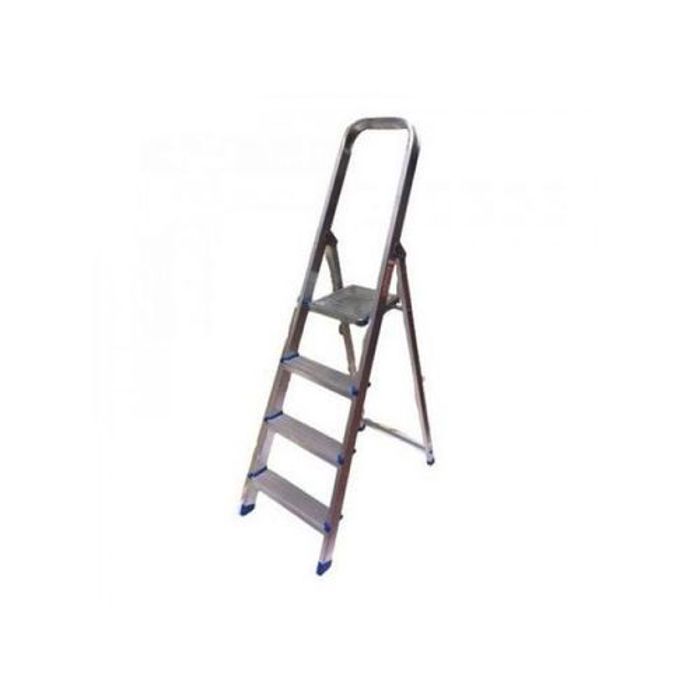 Echelle Galvanise  Echelle Escabeau 4 Marches Pliable Solide