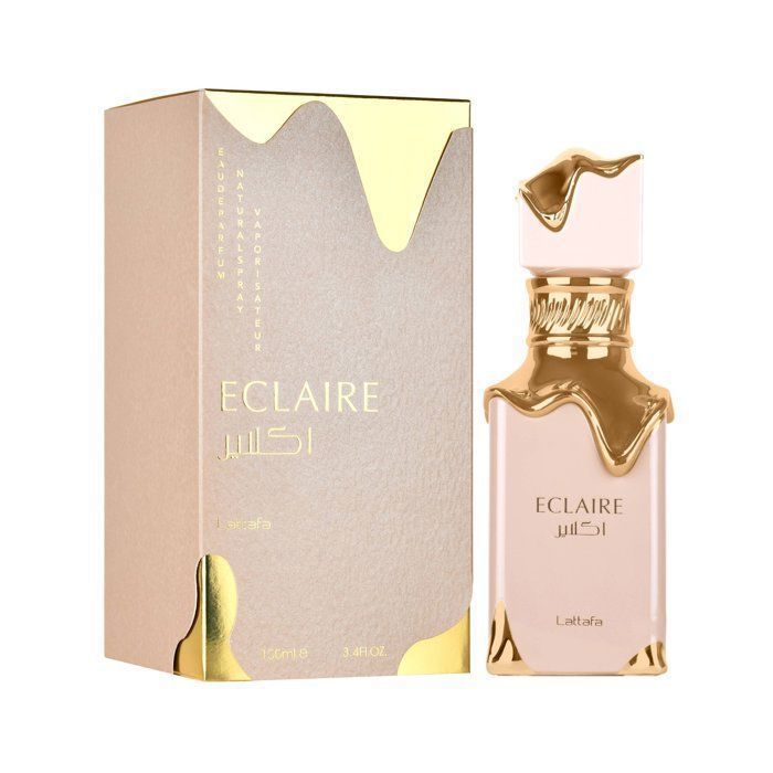 Eau de Parfum - Lattafa - Eclaire - 100 ml - Femme - Fleurs Blanches, Gourmand, Vanille