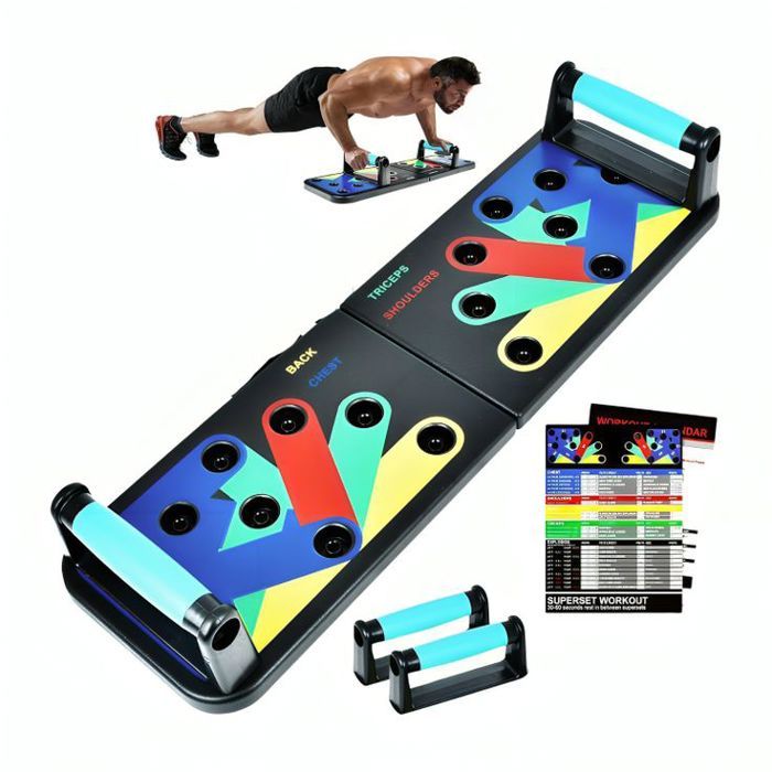 planche de pompes multifonctionnelle, Équipement d'entraînement, Exercice musculaire