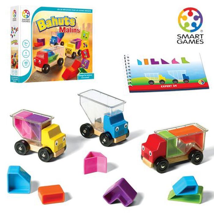 SMARTGAMES Jeu de réflexion évolutif 48 Défis - BAHUTS MALINS