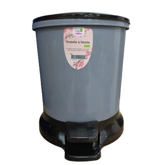Saga Poubelle à pédale,10L