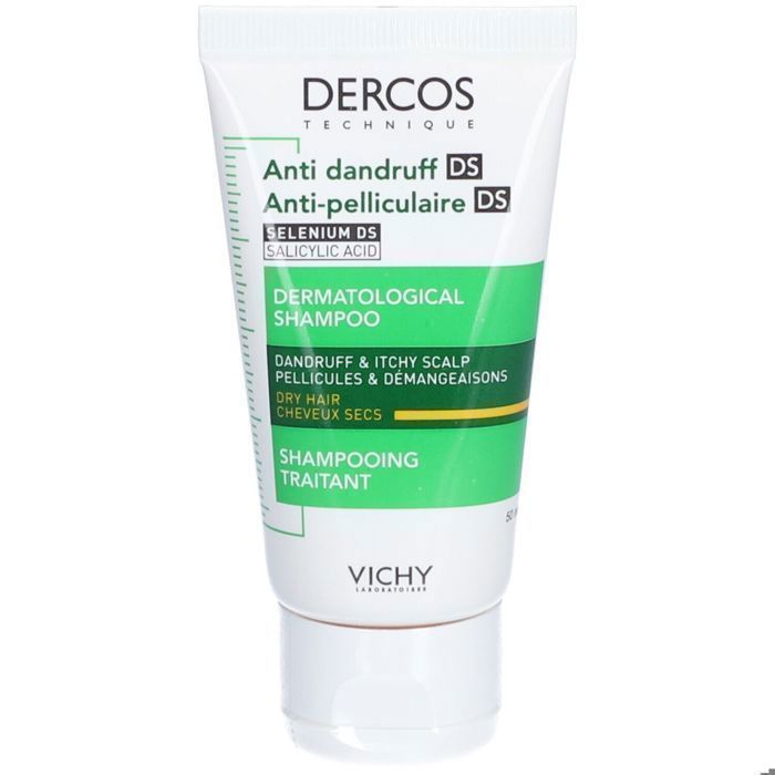 Vichy Dercos Shampoing Traitant Anti-Pelliculaire Cheveux Secs