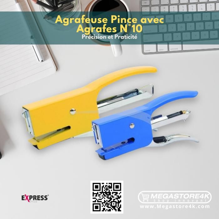 Agrafeuse Pince avec Agrafes N°10 – Précision et Praticité