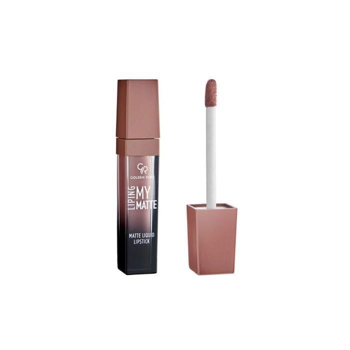 Gloss - GOLDEN ROSE - GLOSS MY MATTE LIP INK 17 - Fini mat longue tenue - Application facile - Rouge